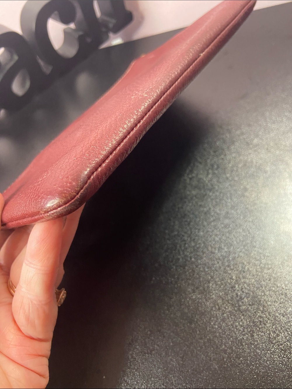 Coach 2023 Lunar New Year Small Wristlet (missing strap) Pre Loved - Picture 3 of 6